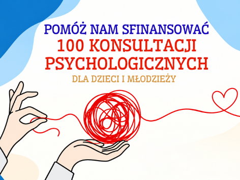 100 konsultacji psychologicznych dla dzieci i młodzieży